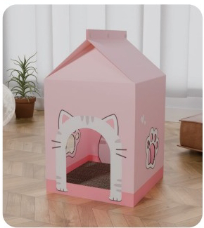 Paper Box Cat Scratcher